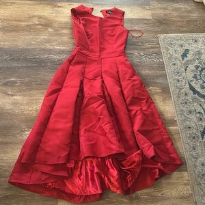 Red midi lulus dress